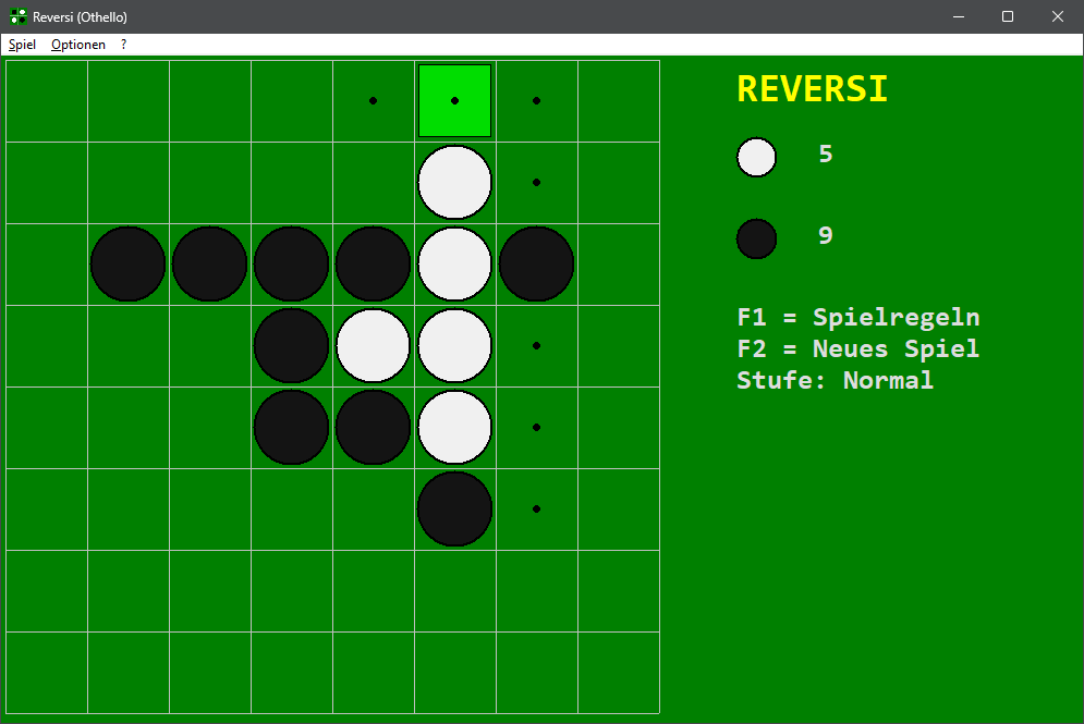 Reversi im Einsatz